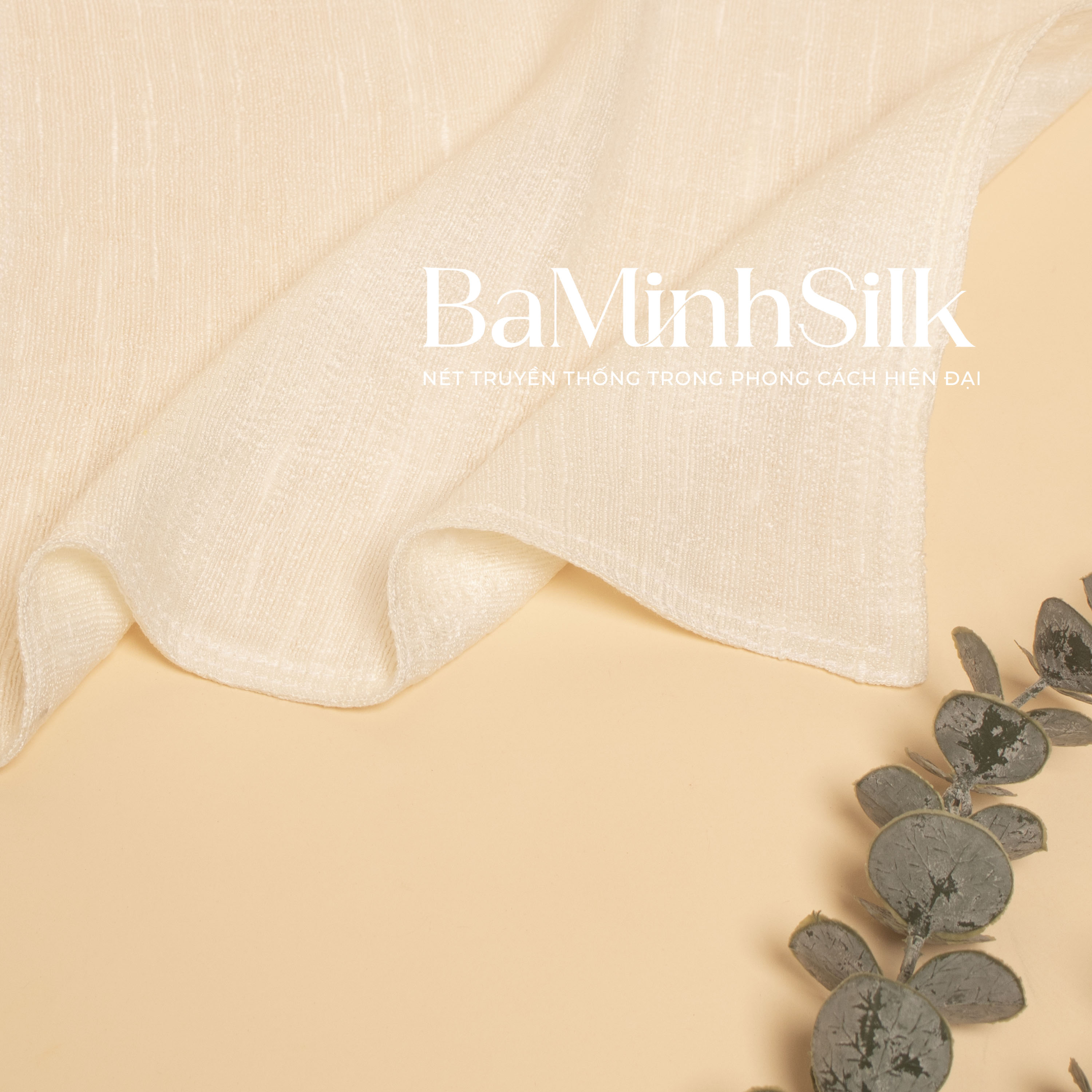 bề mặt khăn mặt tơ tằm