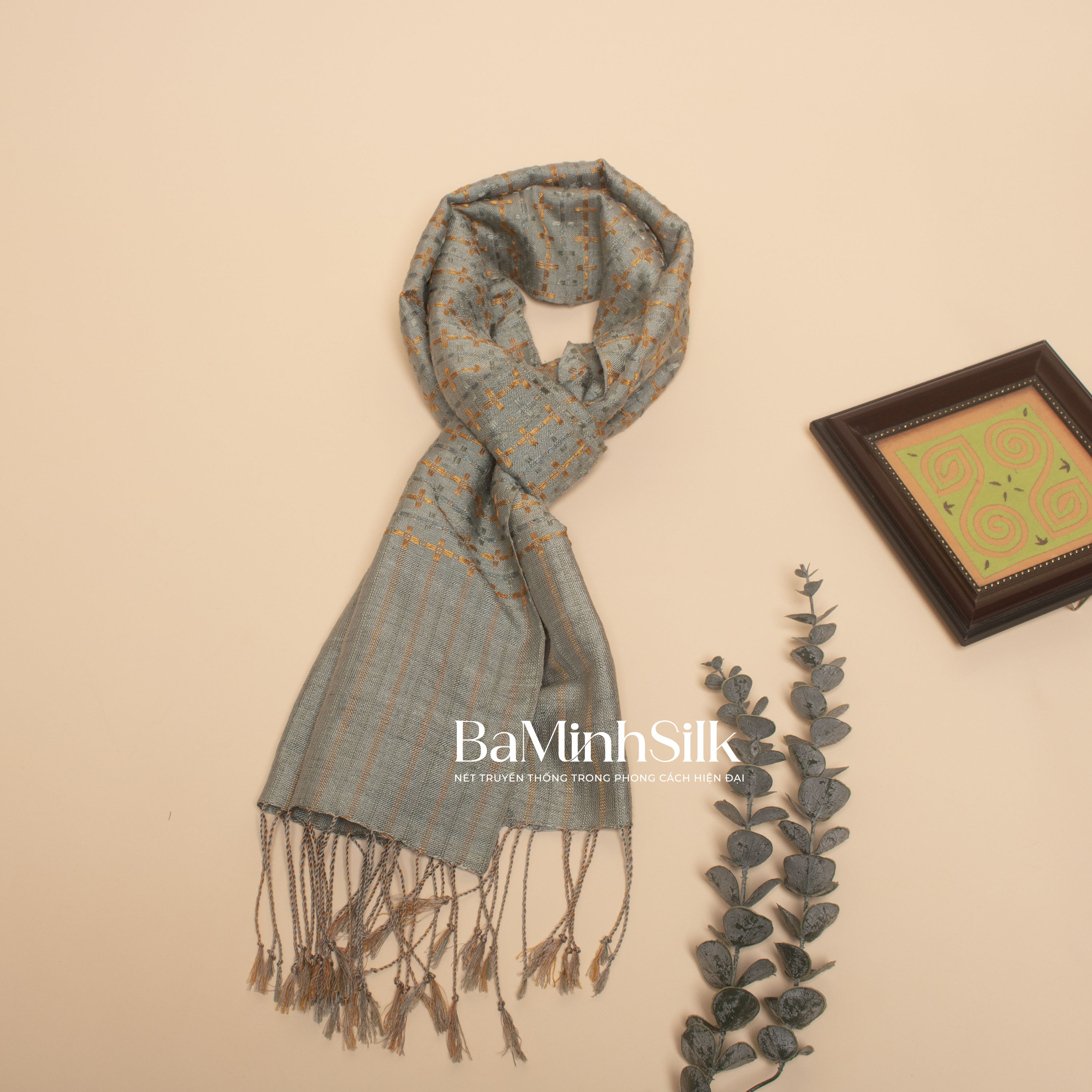 khăn thổ cẩm Bộc Mẩy BMX01