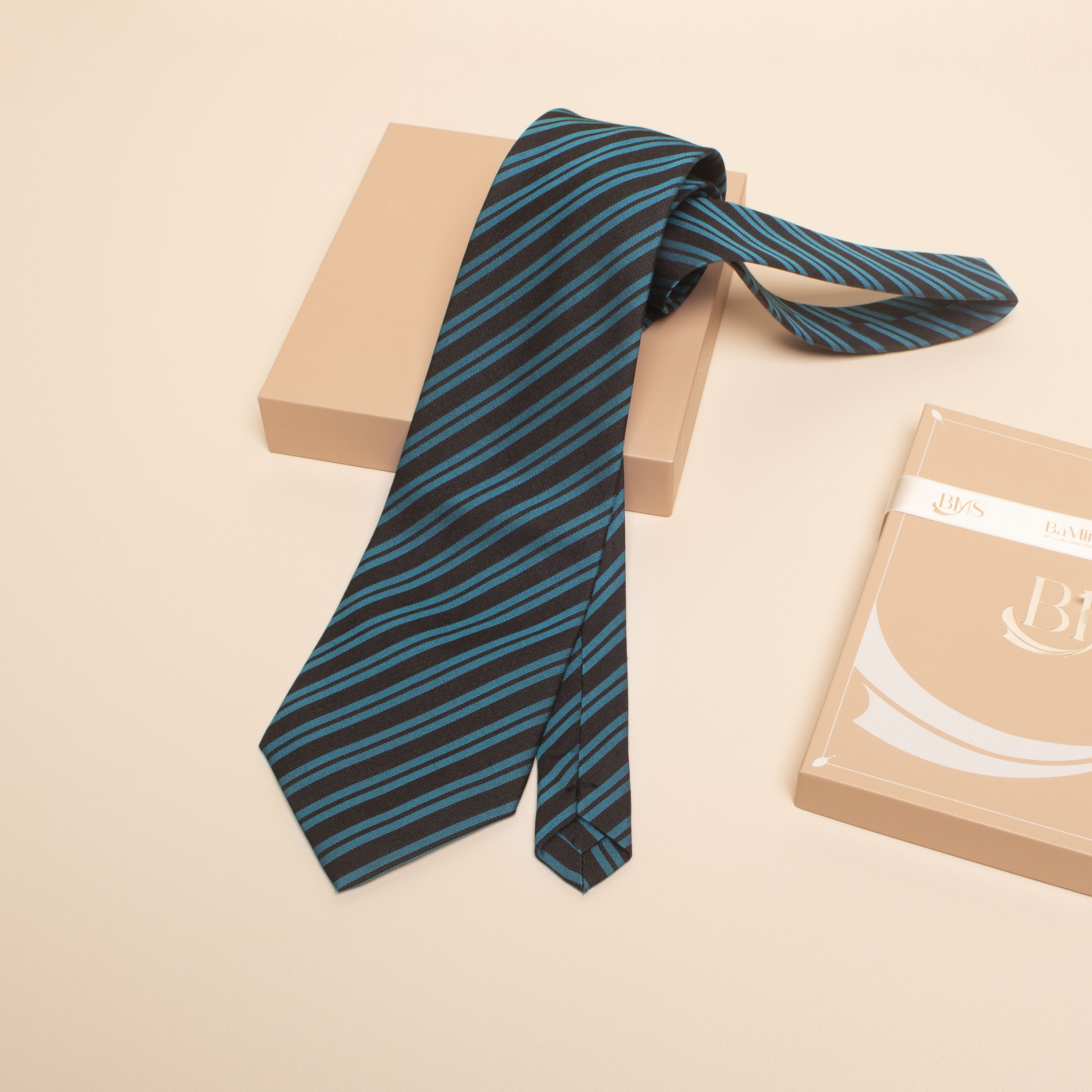cà vạt lụa tơ tằm cv-02 Bá Minh Silk