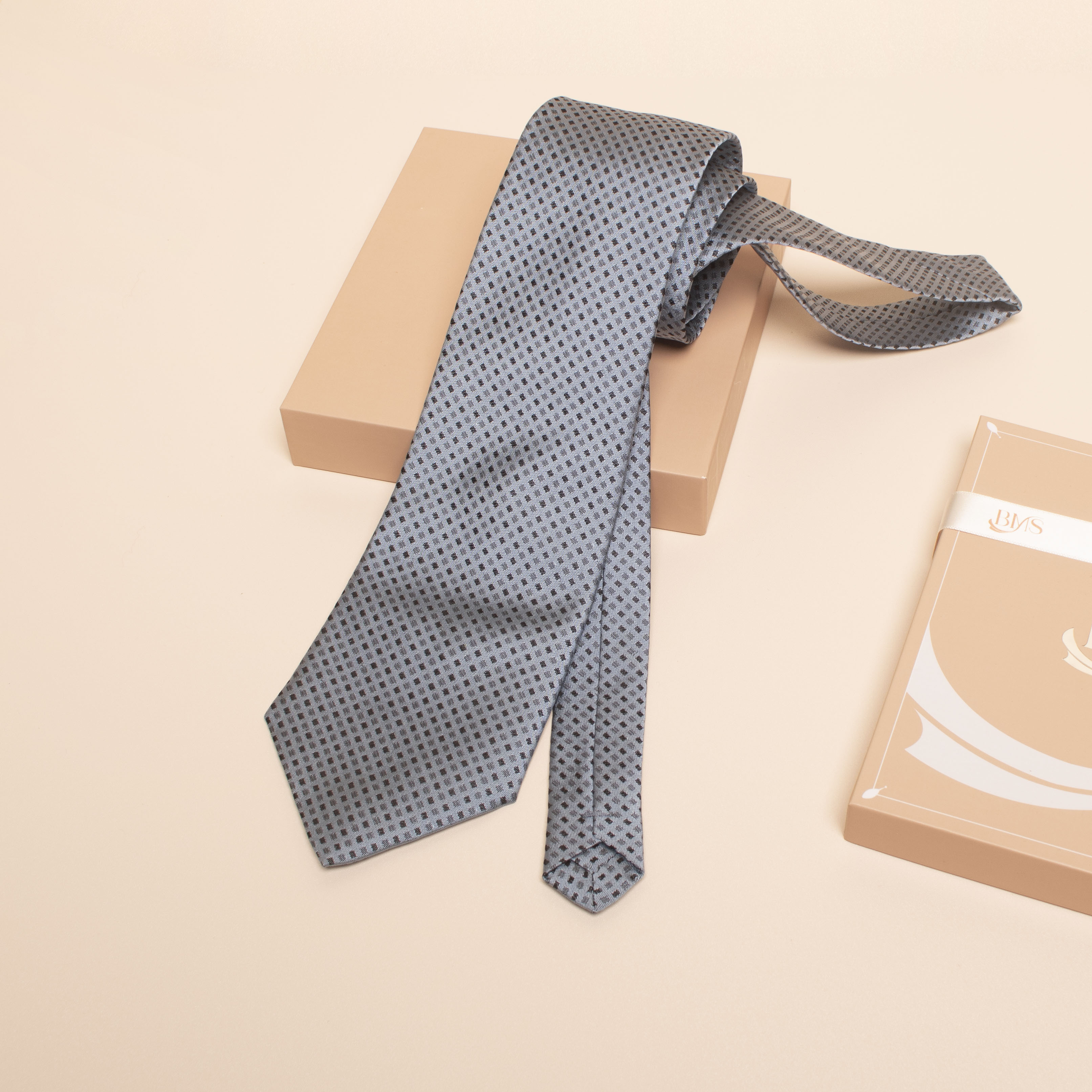 cà vạt lụa tơ tằm cv 47 bá minh silk