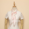 cách quàng khăn lụa vuông shibori 80x80cm màu hồng