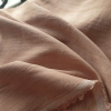 vải đũi tơ tằm nhuộm màu củ nâu - bá minh silk