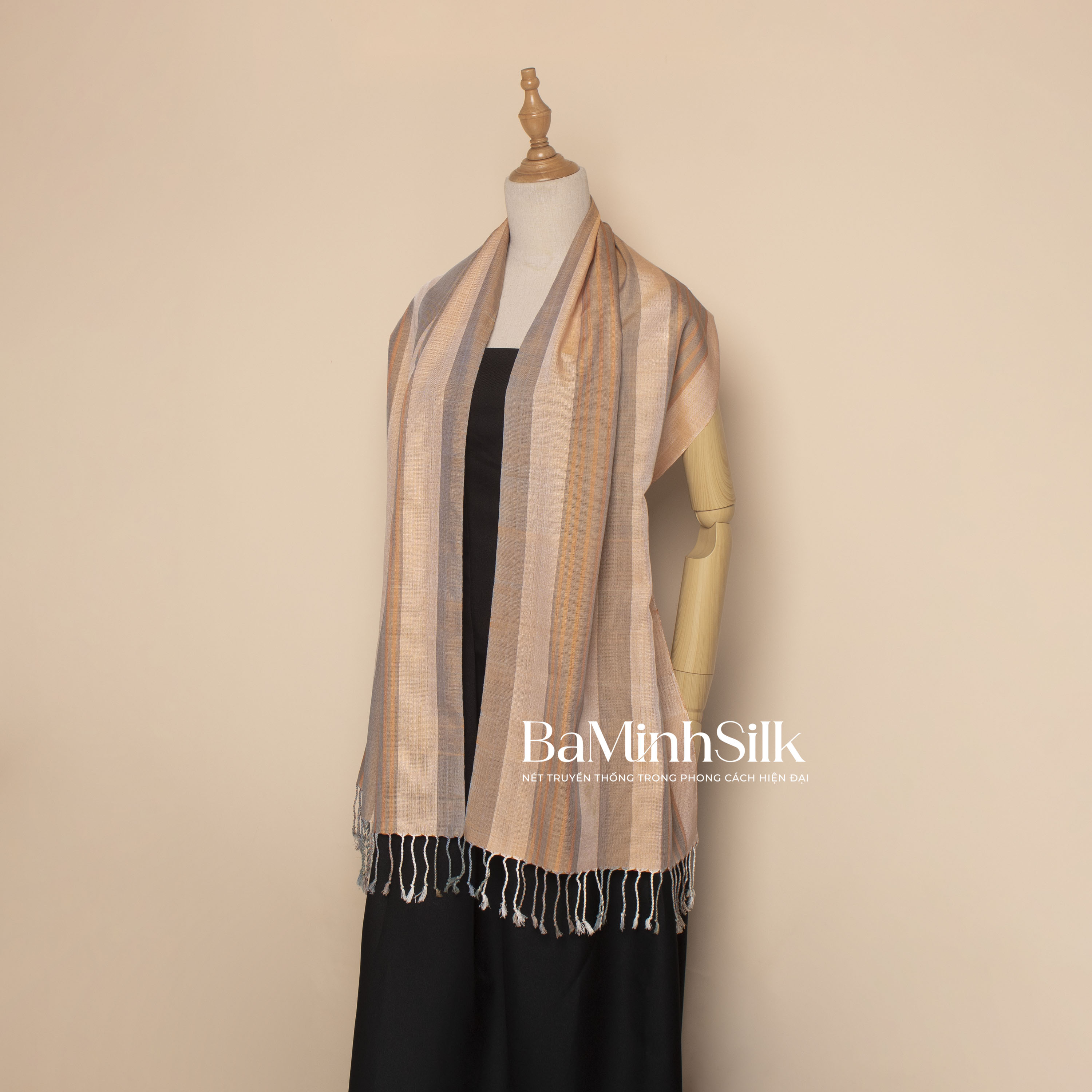 khăn thổ cẩm kẻ k7