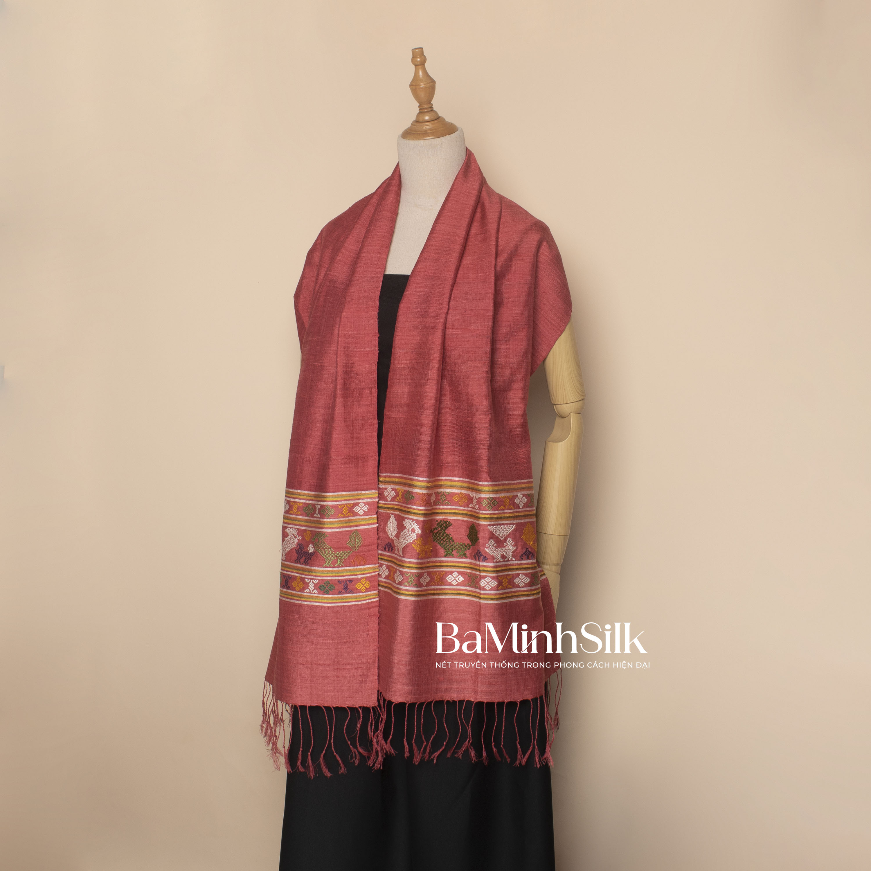 khăn thổ cẩm con gà cg1