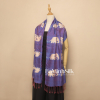 Khăn thổ cẩm ikat con voi - khăn tơ tằm thổ cẩm cao cấp của Bá Minh Silk