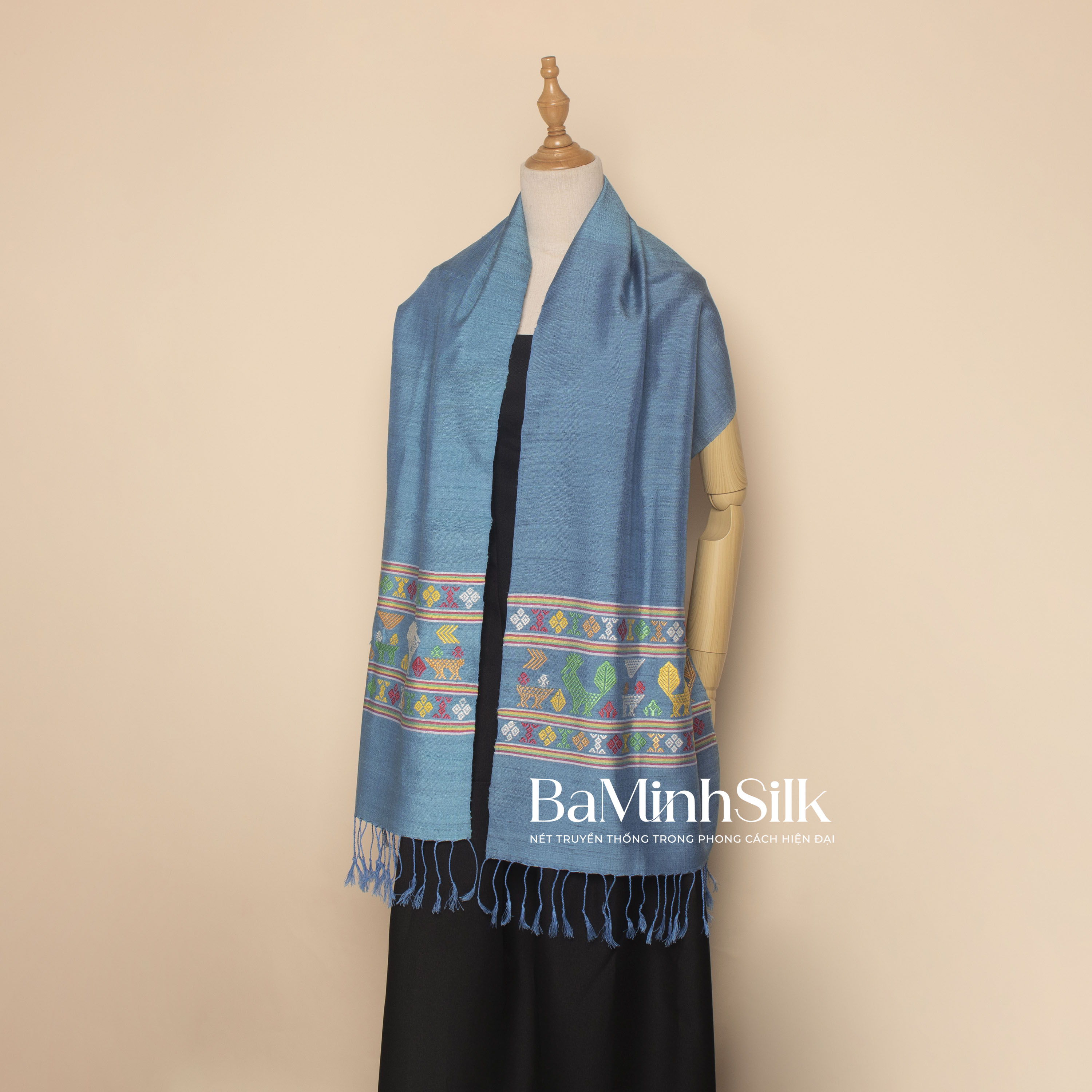 khăn thổ cẩm con gà cg4