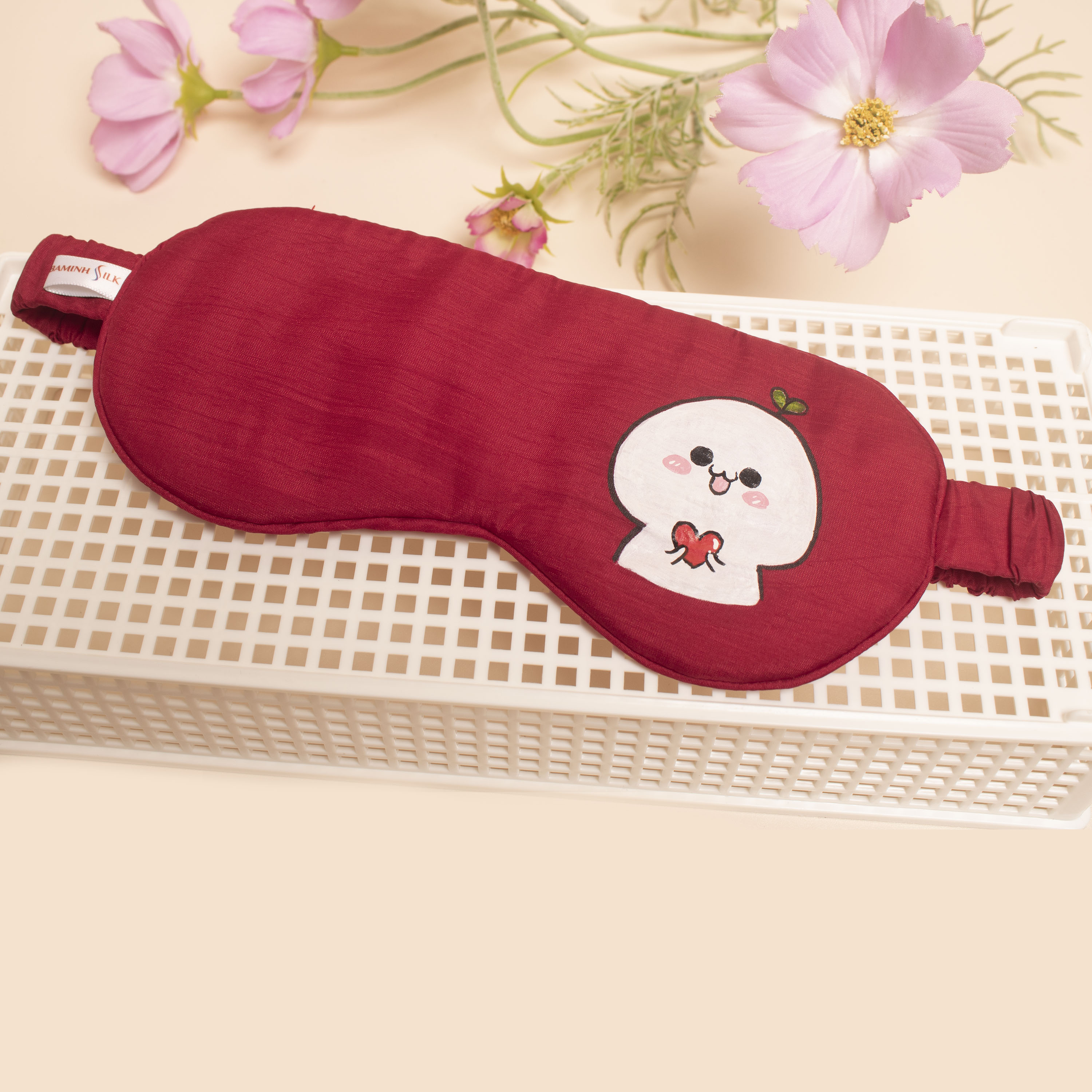 bịt mắt đỏ bé mầm dễ thương