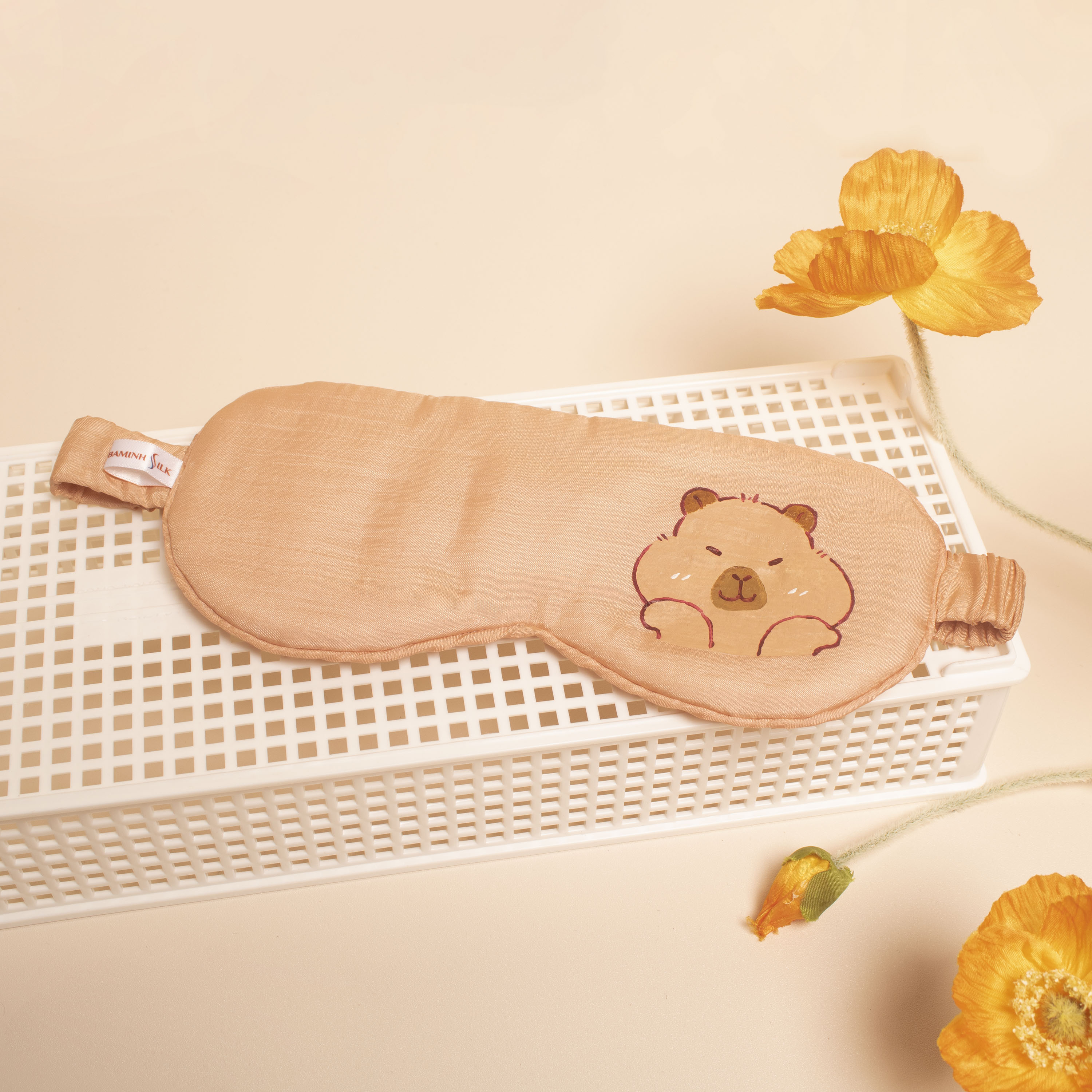 bịt mắt hồng vỏ đỗ capybara