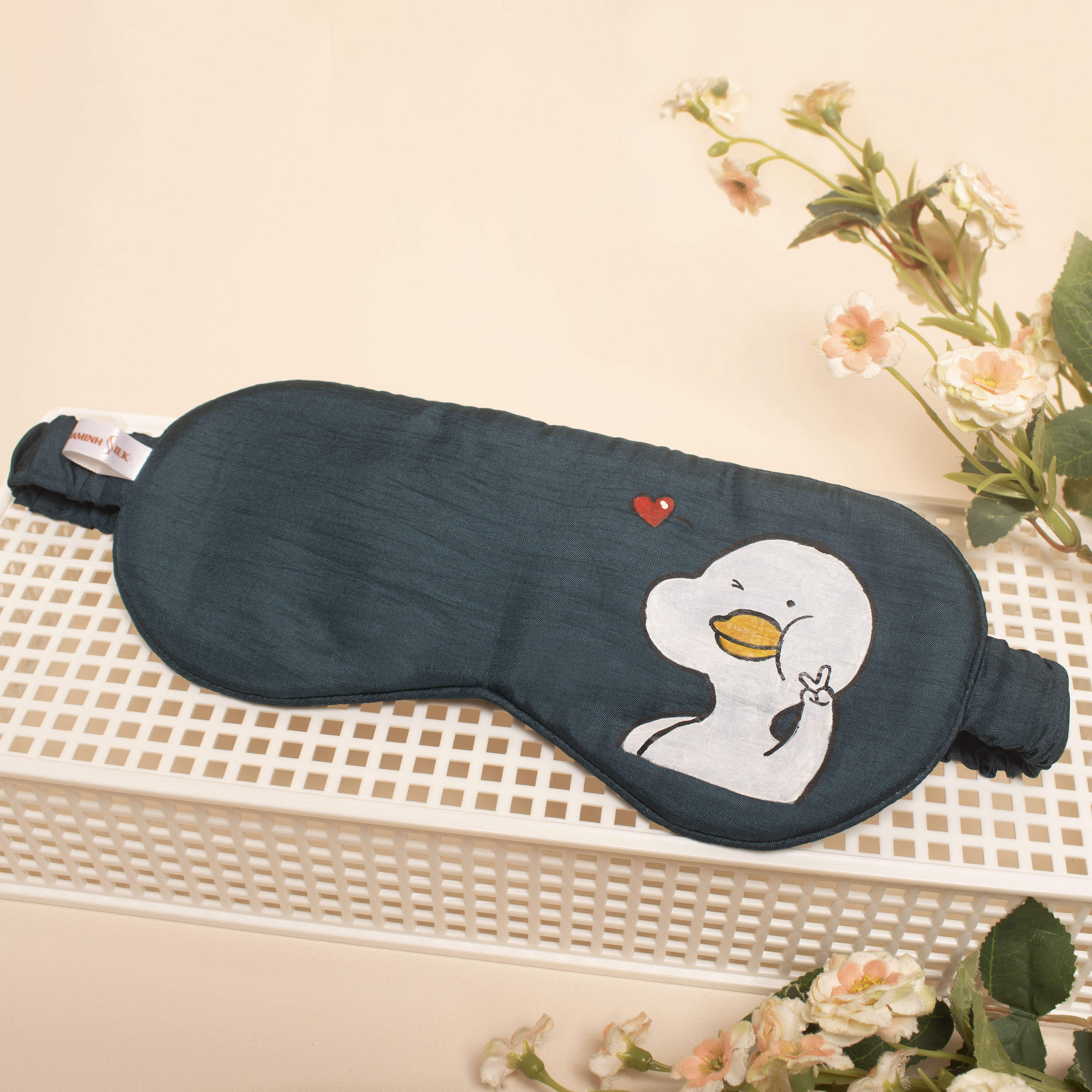 bịt mắt xanh cổ vịt vịt con say hi