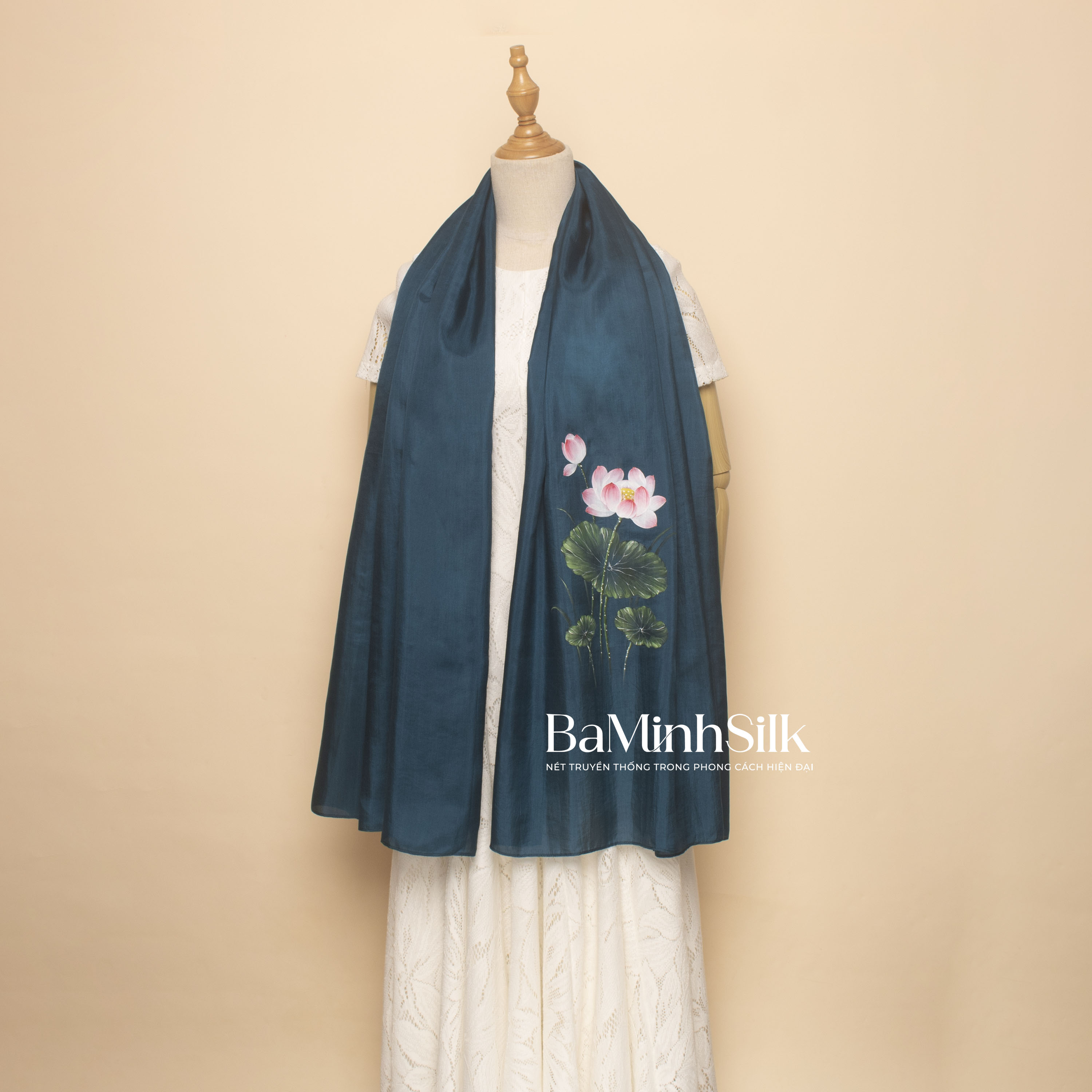 Hand-painted Silk Shawls