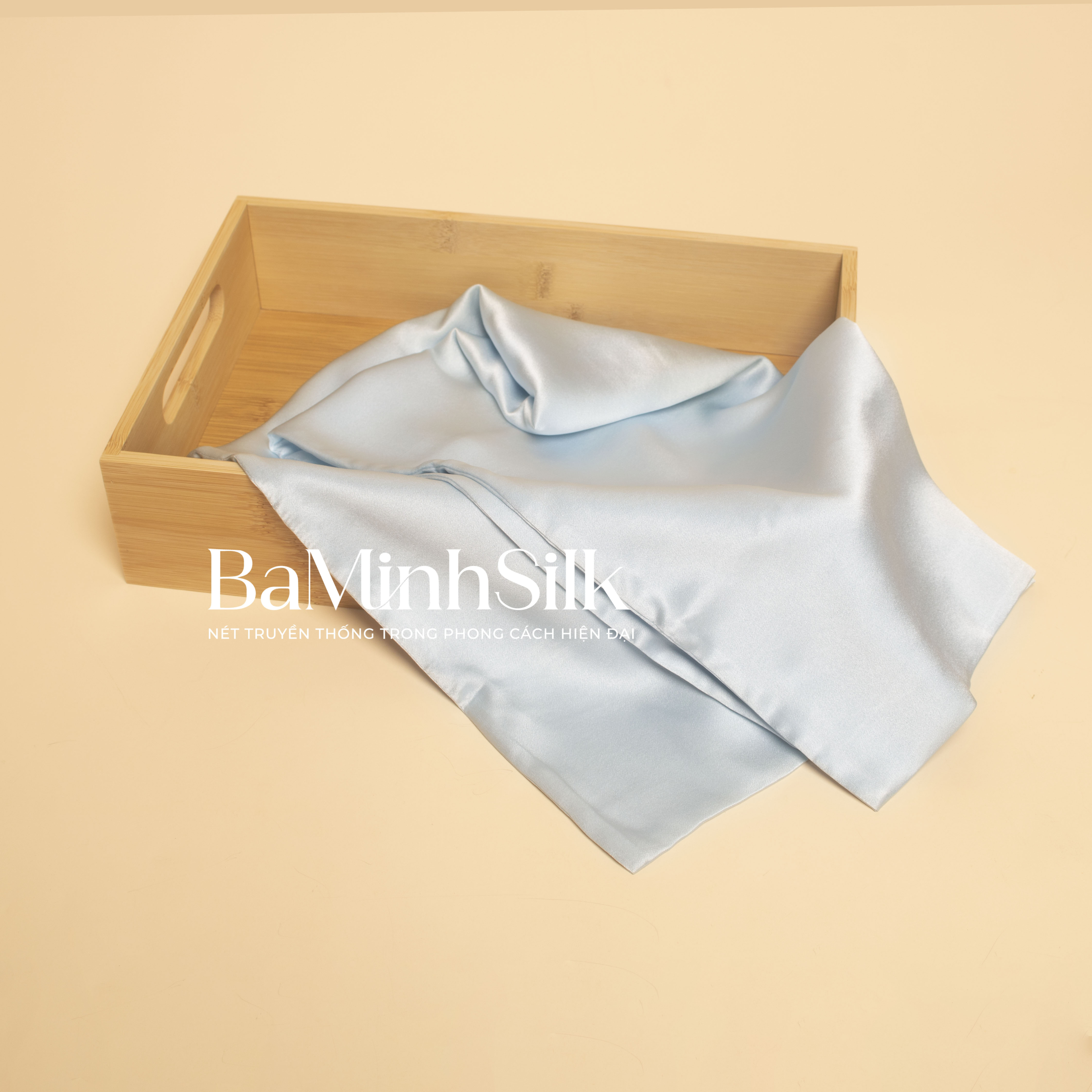 vỏ gối lụa tơ tằm xanh mint (2)